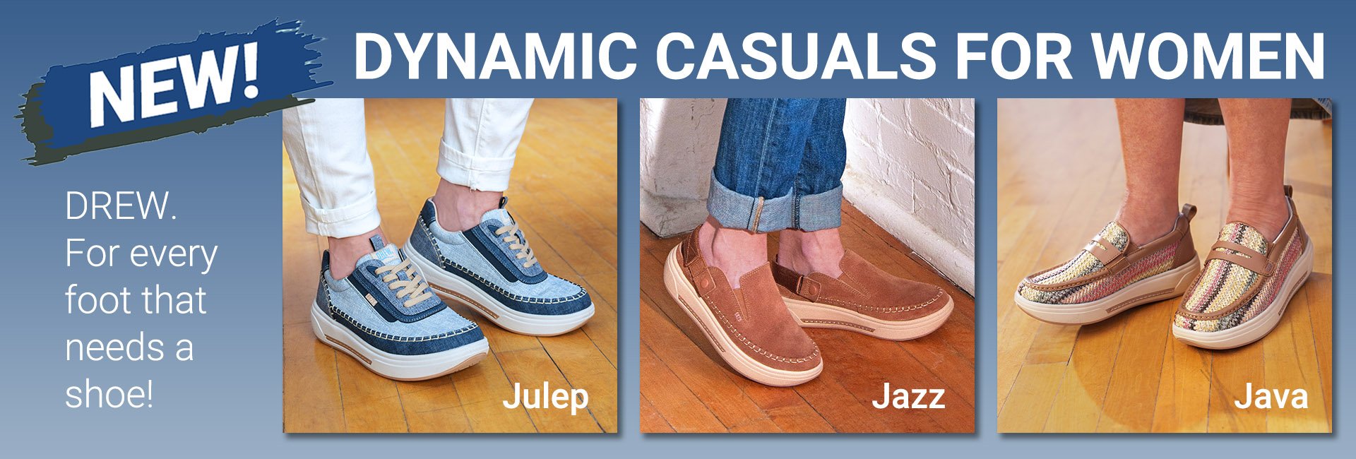 Womens Dynamic Casuals