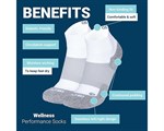 Performance Sock - Quarter Crew - XL Gallery1