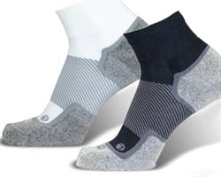 OS1st WP4+ WIDE Wellness Performance Sock - Quarter Crew