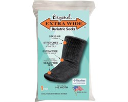 EXTRA WIDE BARIATRIC SOCK BLACK