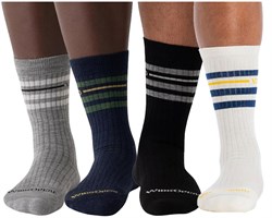 Men's Vintage Stripe Cushioned Crew Sock