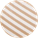 Taupe/White Stripe Leather