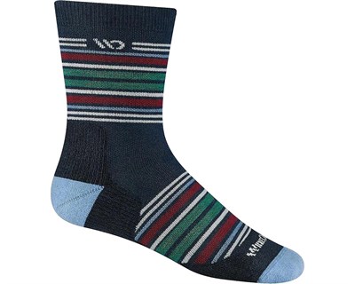 Men's Multi Stripe Cushioned Micro Crew Sock Eclipse - MainImage