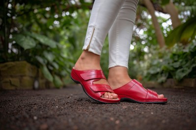 Scarpe Comode Ortopediche Berkemann Melbourne Daria - Sabot Donna In Vera Pelle Con Chiusure Velcro Calzature Ortopediche Pelle Vera